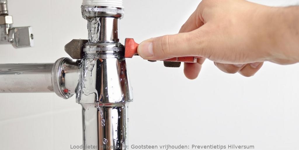 Gootsteen Preventietips Verstopping Hilversum